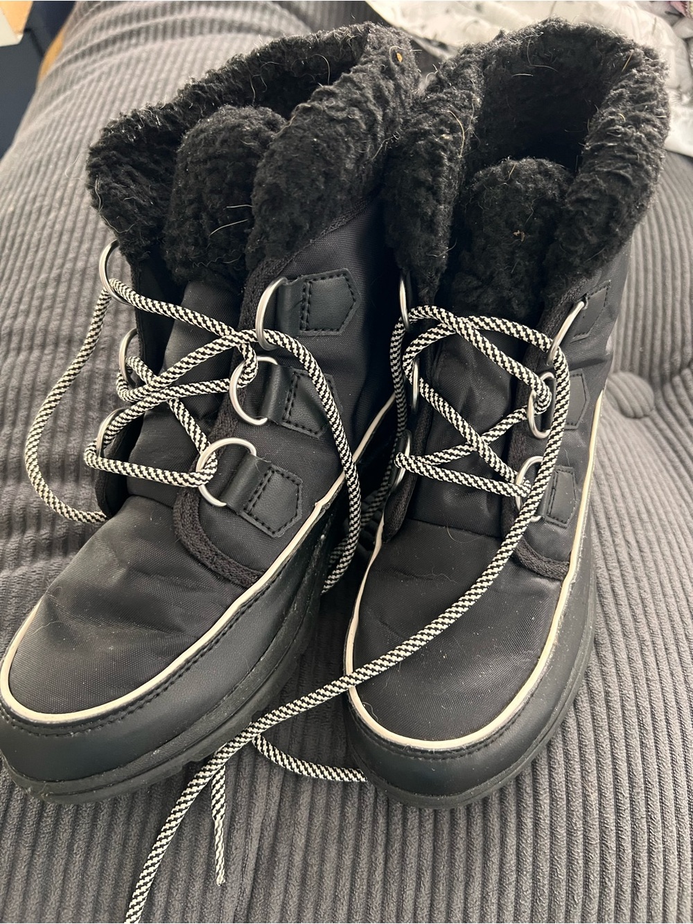 Sorel Black Winter Boots